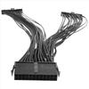 AS62 Dual PSU Power Supply 24-Pin ATX Motherboard Splitter Cable,24Pin(20+4) for ATX Motherboard Extension Cable