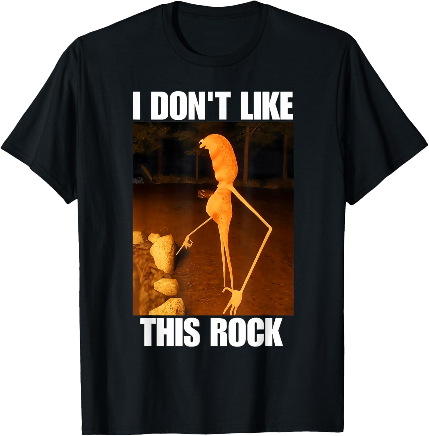 Marcus The Worm I Dont Like This Rock TShirt MenWomen Fashion Casual Streetwear S
