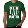 Old Lives Matter T-Shirt tops quick drying boys whites anime clothes t shirts casual stylish