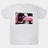 Men Black Print T-shirt Pinky Friday Movie Funny No-Cut Transfer Paper Print Cotton Tshirt