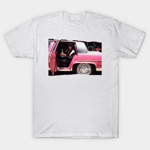

Men Black Print T-shirt Pinky Friday Movie Funny No-Cut Transfer Paper Print Cotton Tshirt 4XL білий
