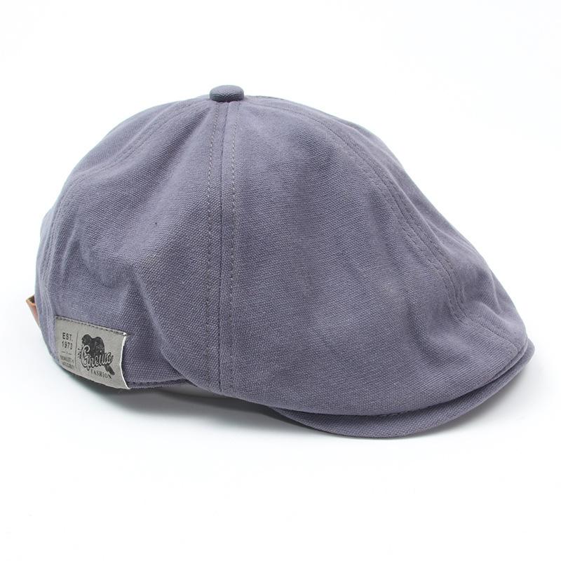 S32 Beret Men And Women New Japanese Street Fashion Brand Cloth Label Beret Cap