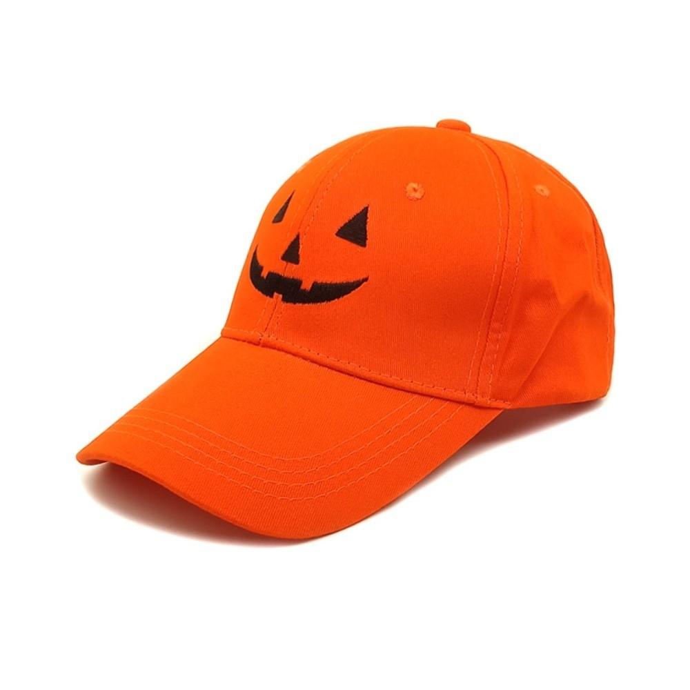 Lightweight Halloween Baseball Cap Breathable Sunshade Cap Funny Pumpkin Embroidery Hat  Outdoor