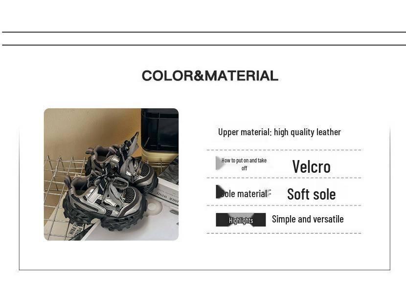 Leichte atmungsaktive Sportschuhe für Kinder Frühling/Herbst 2026 - Unisex Freizeitstil