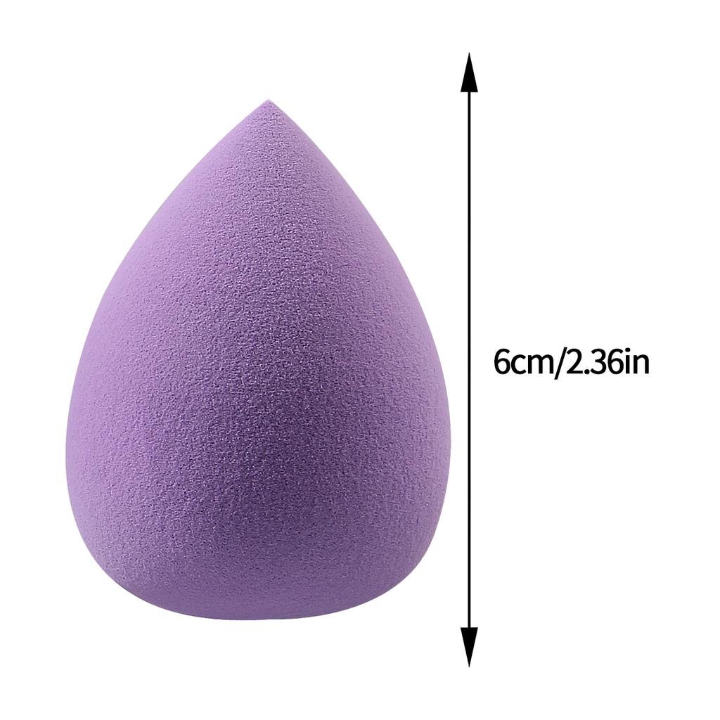 2-100PCS Clove purple Makeup Egg Dry and wet dual-purpose sponge egg Foundation and concealer special makeup powder puff