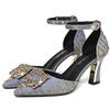 Fashion Women Pumps Pointed Toe Women Luxury High Heels Shoes Casual Fashion High-heeled Sandals 2024 Summer Elegant Sexy Shallow Shoes