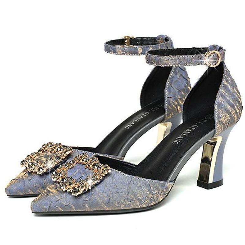 Fashion Women Pumps Pointed Toe Women Luxury High Heels Shoes Casual Fashion High-heeled Sandals 2024 Summer Elegant Sexy Shallow Shoes