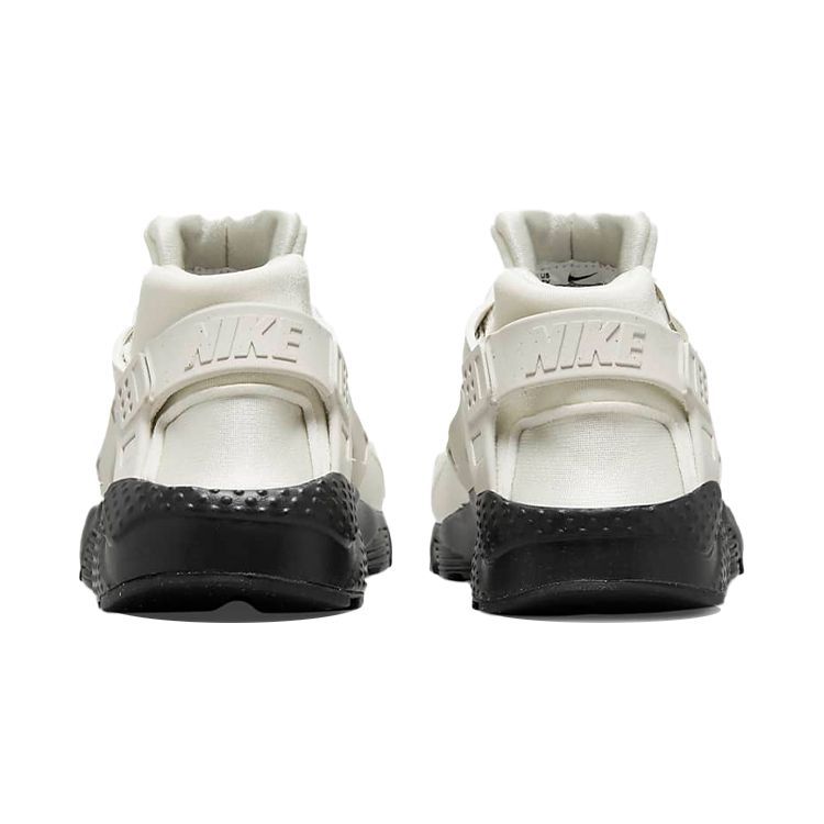Nike Huarache Run GS Light Bone Black Kids Sneakers White Metallic-Silver University-Gold DQ1103-001
