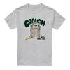 Sesame Street Unisex Adult Oscar The Grouch Heather T-Shirt