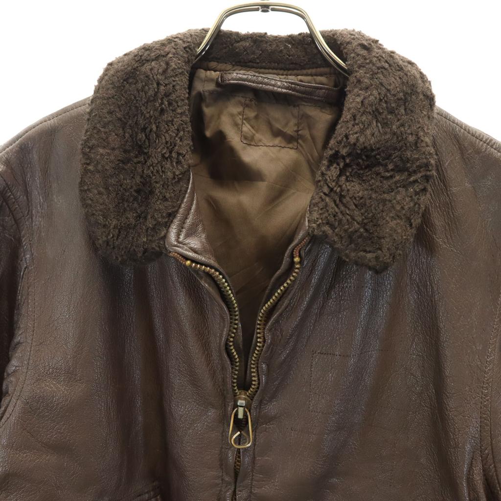 US NAVY lata 70. G1 Vintage kurtka lotnicza Brązowa Męska Używana