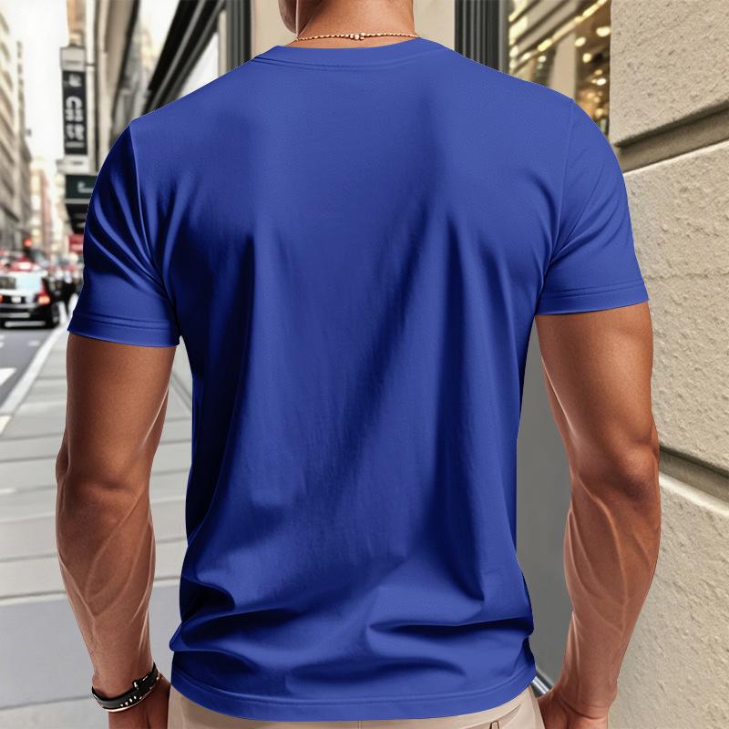 Ανδρικό Καλοκαιρινό Αθλητικό T-Shirt V-neck Γρήγορου Στεγνώματος