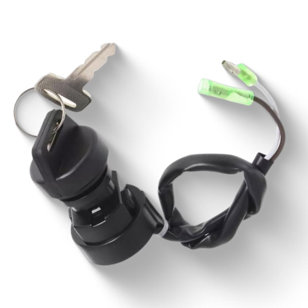27005-1201 Motorcycle Ignition Key Switch with 2 Keys For Kawasaki KLF220 KLF250 KLF300 KLF400 KVF300 KVF400 Lakota 300
