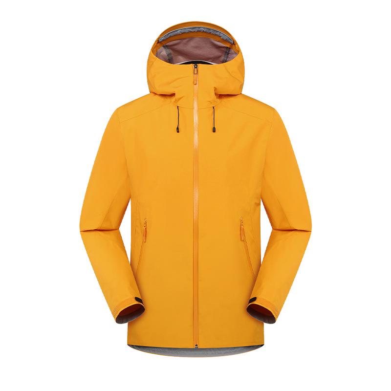 Unisex Windproof Hooded Softshell Windbreaker - Lightweight Outdoor Jacket for Spring & Autumn