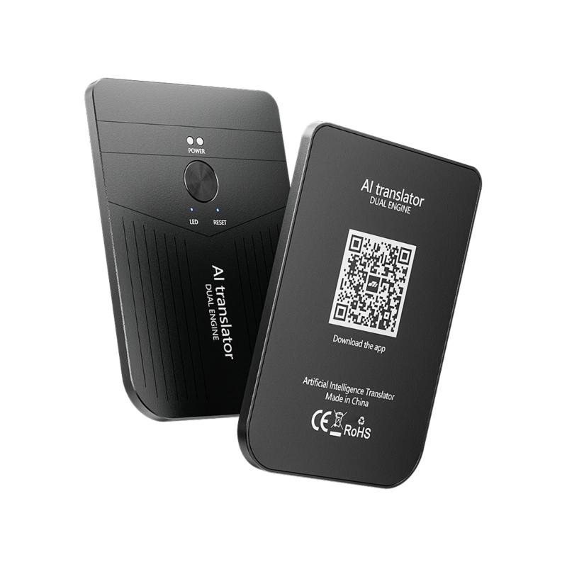

Advanced AI Voice Clone Translator Real Time Translation Over 150 Languages Portable Magnetic Design For Global Use 1