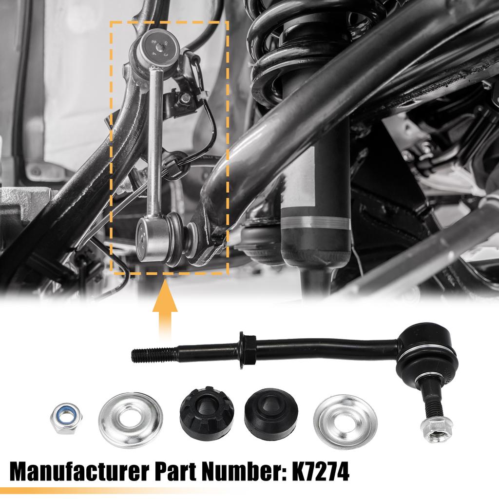 UXCELL 2pcs Front Stabilizer Sway Bar Links K7274 for Dodge Dakota Durango 99-03 2WD