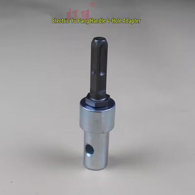 Electric Drill Adapter: Hammer & Impact Drill Converter with Bit Connector for Ice and Water Drills.