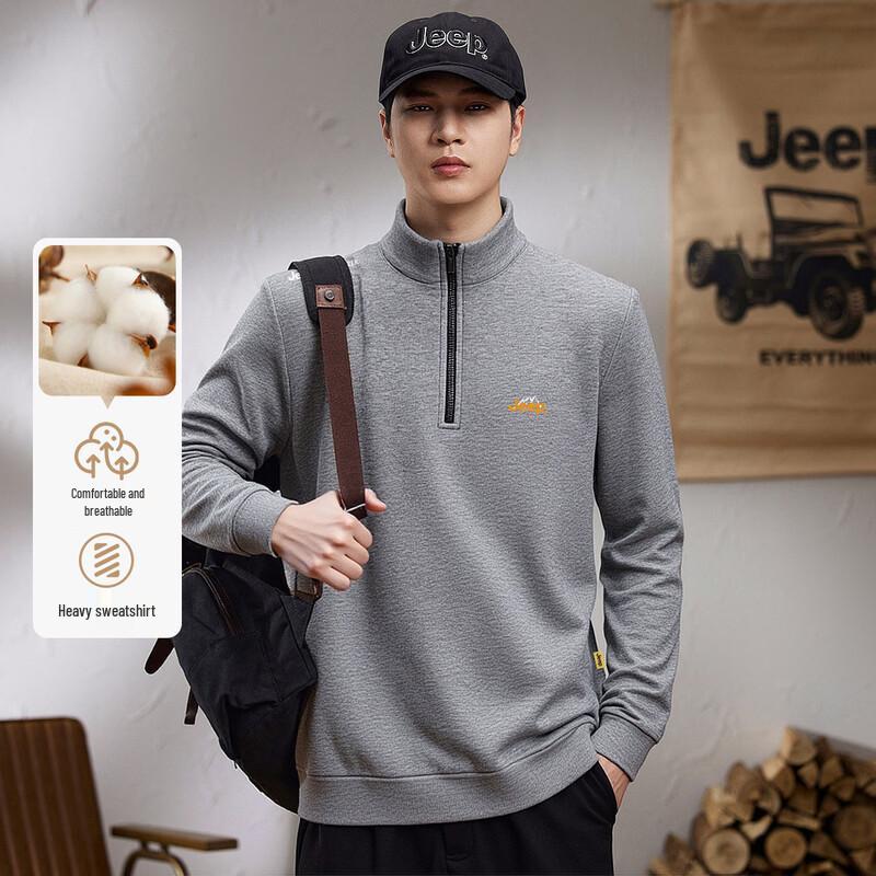 JEEP Men s Casual Outdoor Pullover Top XL