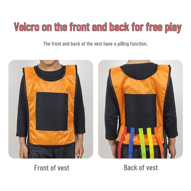 Children's Sticky Ball Dodgeball Vest for Outdoor Parent-Child Games