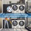 Anti Vibration Pads for Washing Machine and Dryer Shock and Noise Cancelling Washing Machine Support Prevent Moving Shaking Walking Universal Size