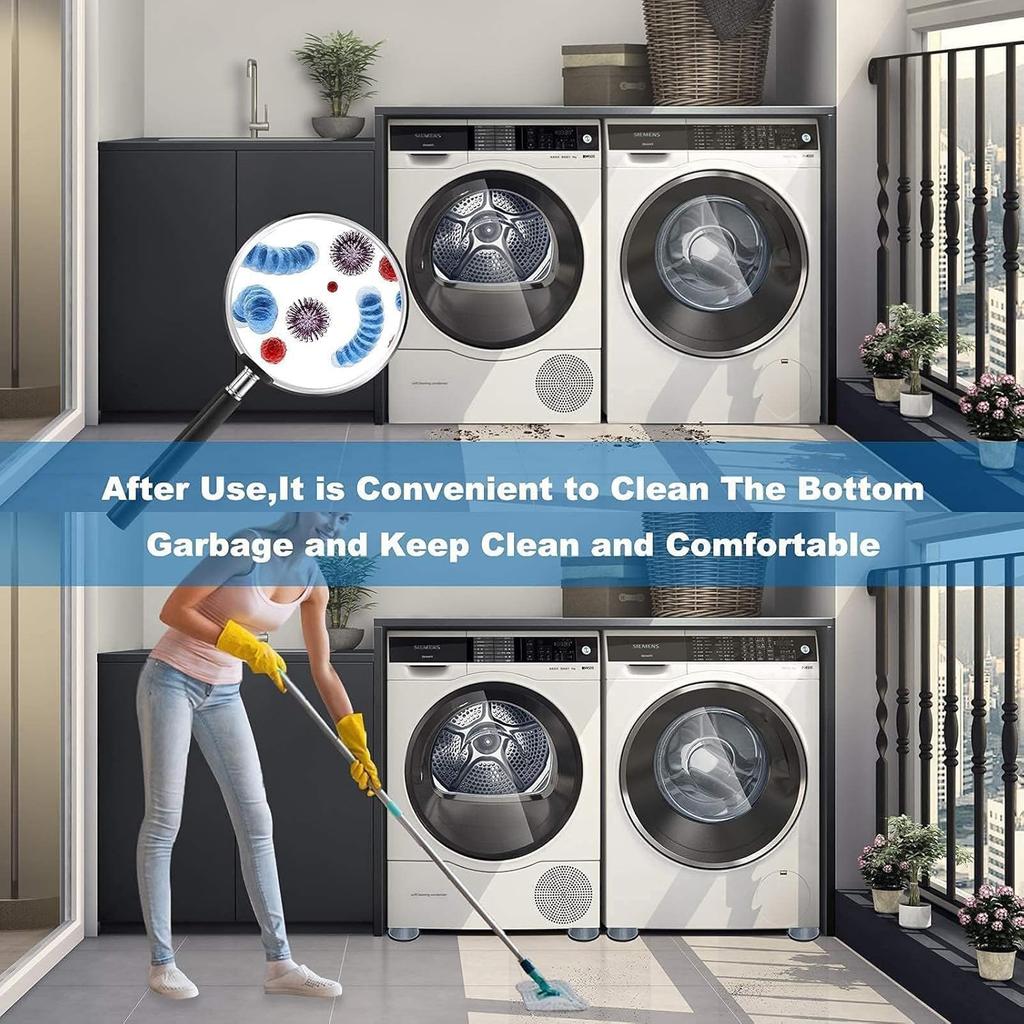 Anti Vibration Pads for Washing Machine and Dryer Shock and Noise Cancelling Washing Machine Support Prevent Moving Shaking Walking Universal Size