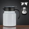 Home Tea Steeping Teapot: Stainless Steel Thermos for Old White Tea & Water Separation
