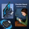 Portable Kids Tablet Cases for IPad Air13/Pro13 Pro Air 13 2026/2025 M5/M4/M3/M2 Case Cover Rotating Stand PC+Silicone Shell