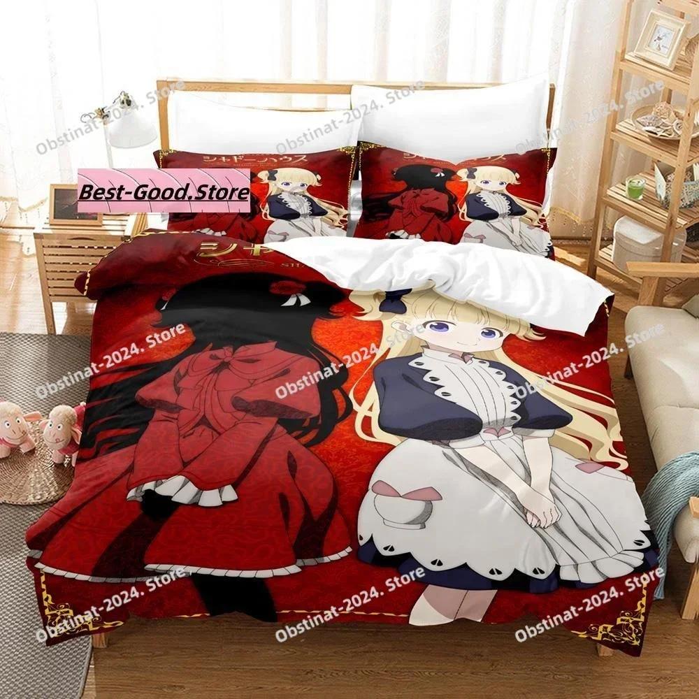 SHADOWS HOUSE Bedding Set Single Twin Full Queen King Size Bed Set Aldult Kid Bedroom 3D Anime bed set bed linen