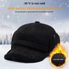 Winter Warm Caps Fleece Ear Muffs for Men Windproof Outdoor Hats