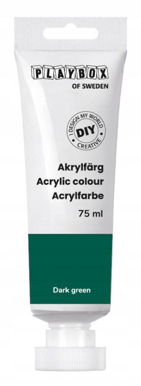 Diy Acrylic Paint Dark Green In a Tube 75ml (Discontinued)