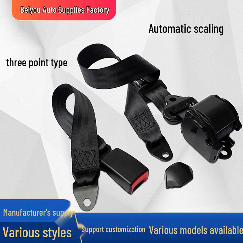 Three-Point Automatic Retractable Seat Belt for Car, Bus, or Truck Driver Seat