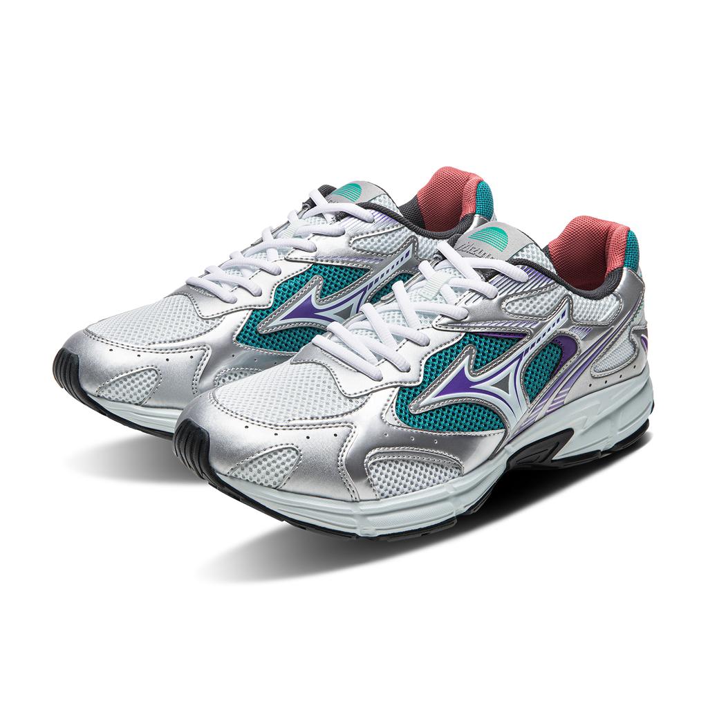 Mizuno Speed 2K Running Shoes Unisex Low Top Light Blue/Silver/Emerald Blue D1GH252903