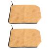 2 Pcs BBQ Blanket for Resting Meat Large Capacity Foldable Reusable Insulated Brisket Resting Blanke