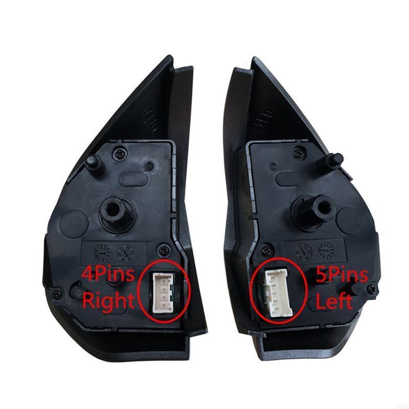 2025 New Car-styling Buttons Compatible for Mitsubishi Multi-function Car Radio Volume Steering Wheel Control Switch with Cables