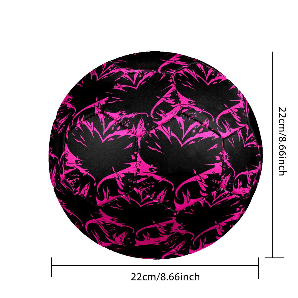 1pc Abstract Fusion Size 5 Soccer Ball Professional Match Training Football Indoor &Outdoor Sports Ball Lightweight Durable C6599