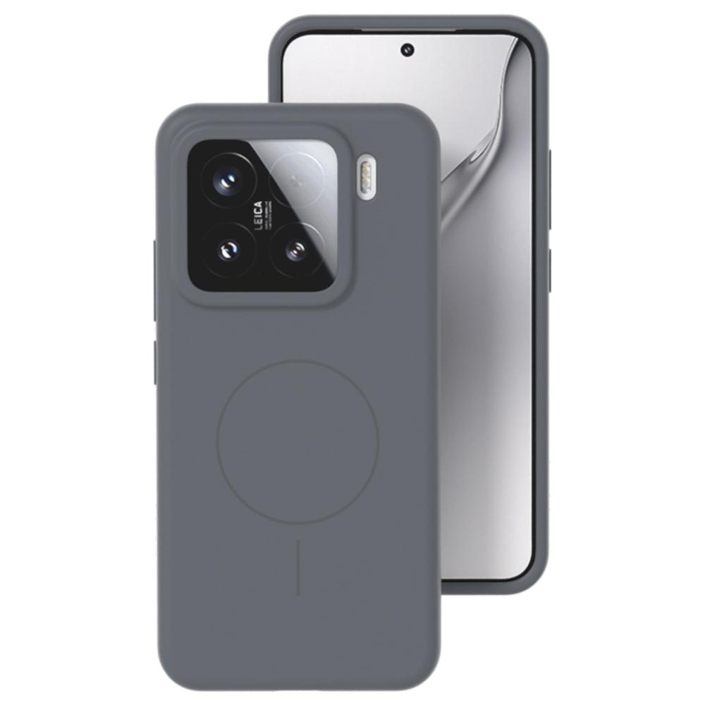 For Xiaomi 15 Pro Liquid Silicone Case Compatible with MagSafe Skin-Touch Phone Cover