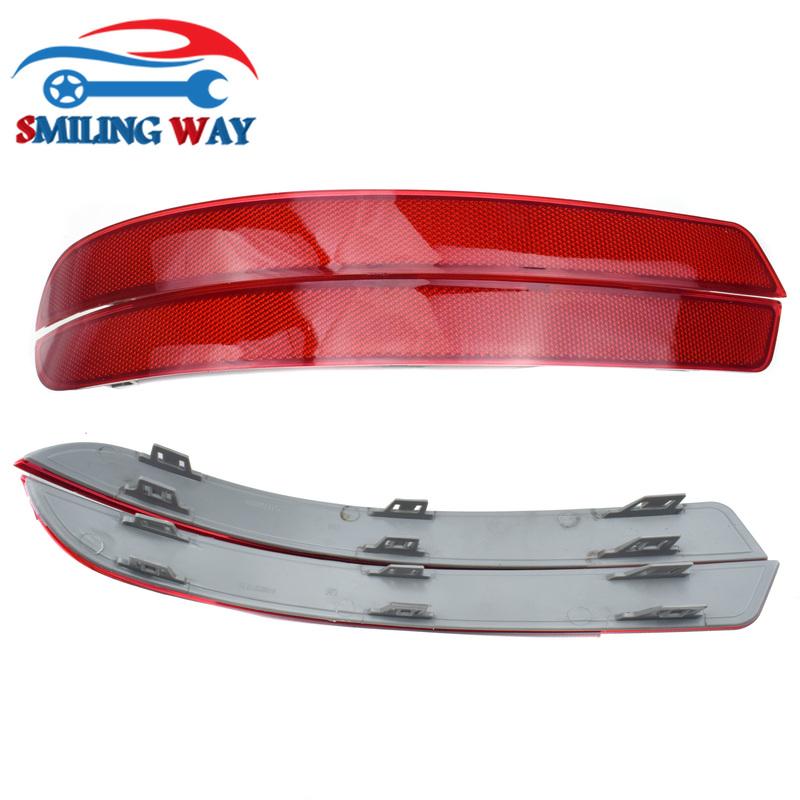 Rear Left Driver or Right RH Passenger Bumper Light Lamp Reflector For Mercedes-Benz GL350 GL450 GL550 GL63 AMG 2013 2014 2015