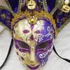 Masked Ball Mask With Bells Vintage Jester Mask Comedy Mask for Men Women Masked Ball Proms Halloween Cosplay Parties