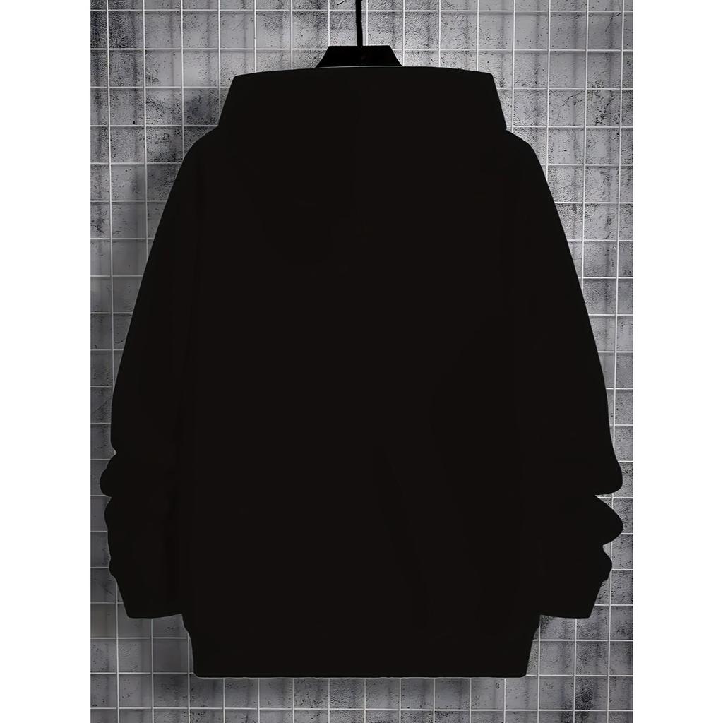 Guttegenser med 3D-trykk, avslappet genser for gutter, hettegenser for utendørs bruk