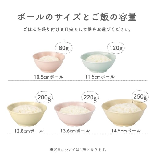 [Official] OGISO (Ogiso) Preschool-Used! Reinforced Porcelain Rice Bowl, Easy to Hold, Perfect for Children, 11.5cm, Cherry, 10036210A100