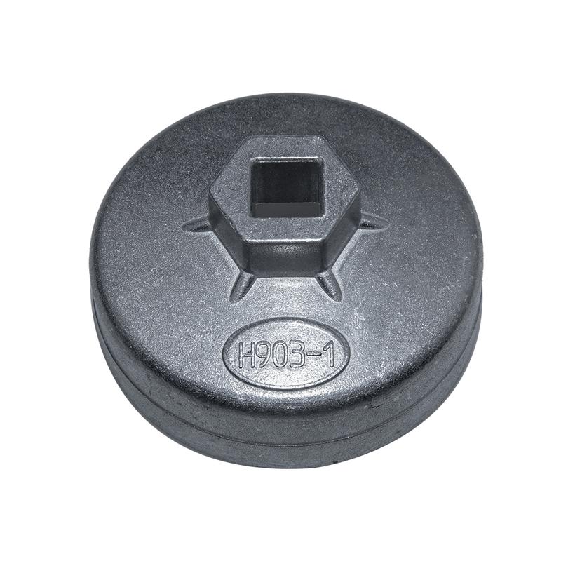 

Car Oil Filter Wrench Socket Remover Tool 75mm 15 Flute Aluminum Auto Spare Engine Part For U.S General Motors Kerisler 903-1