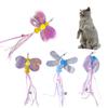 Ladybug Cat Stick Replacement Head Cat Stick Toy Cat Teaser Accessories Cat Teaser Wand Refill