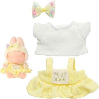 Ruokey Plush Clothes, Outfit Only, 15cm17cm Plush Doll Clothes, Cute Costume Dress-Up DIY Accessories, Doll Suit, Jumpsuit, Photo Path, Doll