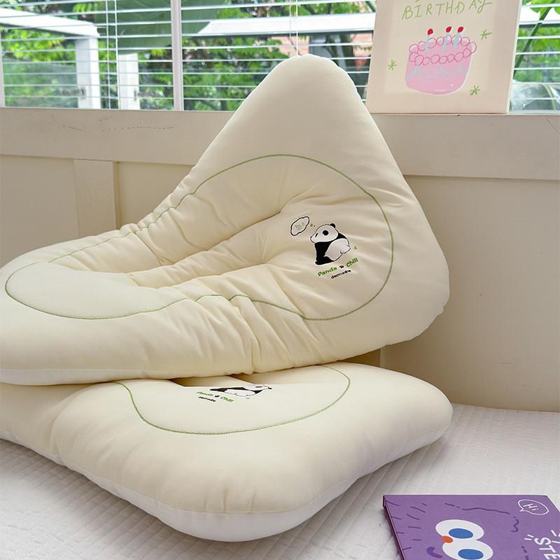 Cooling Gel-infused Kids Pillow With Antibacterial Fiber Fill Breathable Nylon-Lycra Cover Ergonomic Neck Support Children