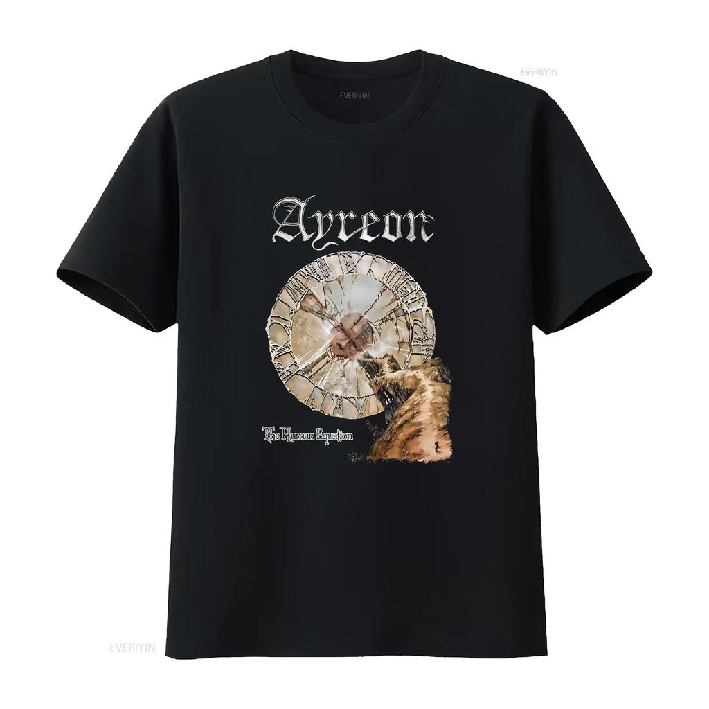 Ayreon The HuUnisex Equation T-shirt Classica Disponibile nelle Taglie dalla S alla 5XL Streetwear Vintage Comoda