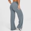 Cross-Border Peach Hip Lifting Wide-Leg Yoga Pants - Women's High Waist, High Elasticity, Straight Tube Sports Fitness Wear