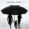 High-end Light Luxury Straight Pole Wooden Handle Umbrella For Mercedes-Benz BMW Bentley Car Logo Golf Business Gift Umbrella