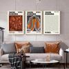 Abstract Yayoi Kusama Poster Gallery Exhibition Wall Art Prints Museum Japan Canvas Painting Retro Living Room Home Decoration