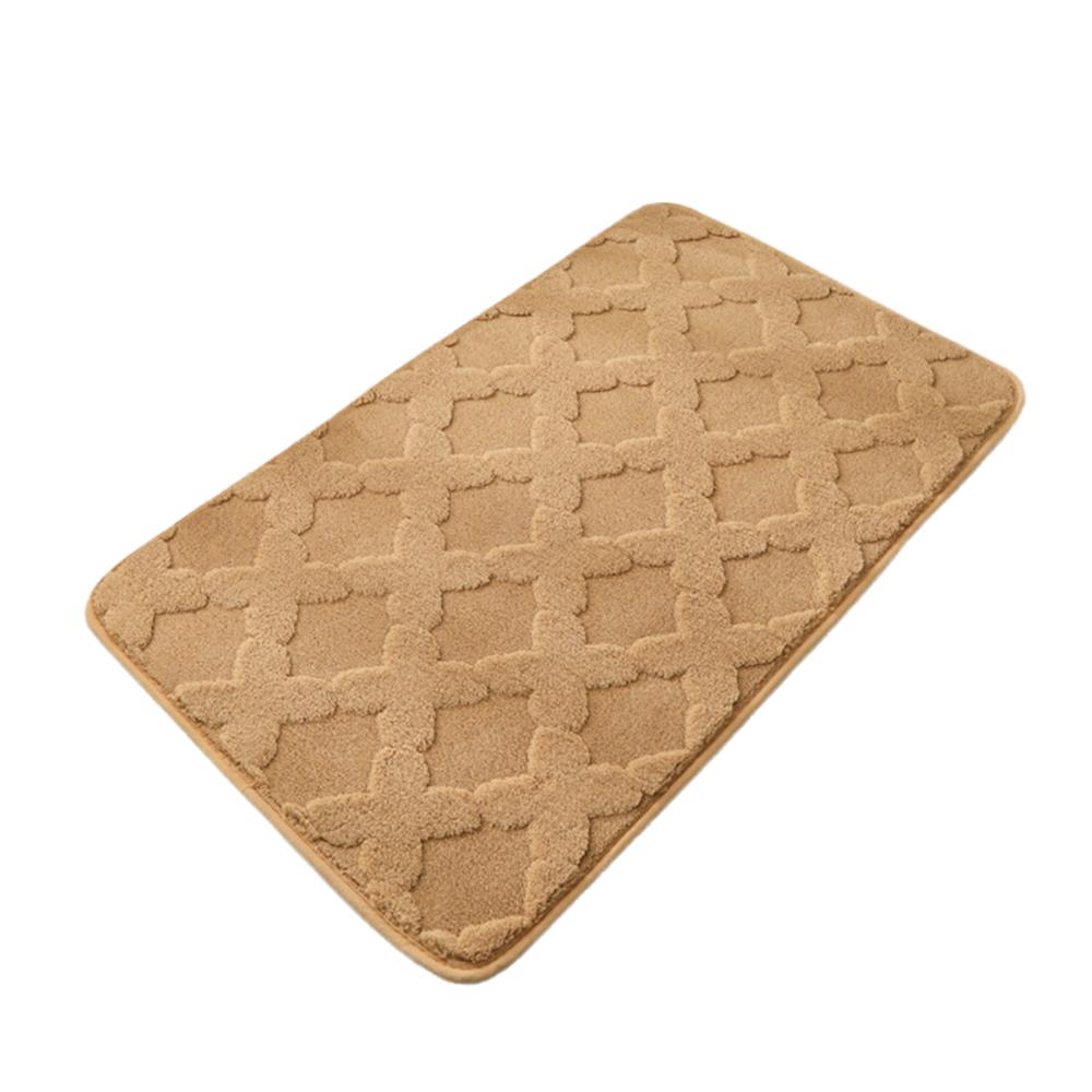 Extra Soft Bathroom Rug Super Absorbent Quick Dry Non-Slip Bath Mat Memory Foam Extra Thick Microfiber Shower Carpet