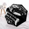 1pc Supernatural Automatic Opening/Closing Umbrella with Convenient Three-Fold Design, 8 Iron Ribs - for Outdoor Daily Use, Travel A25