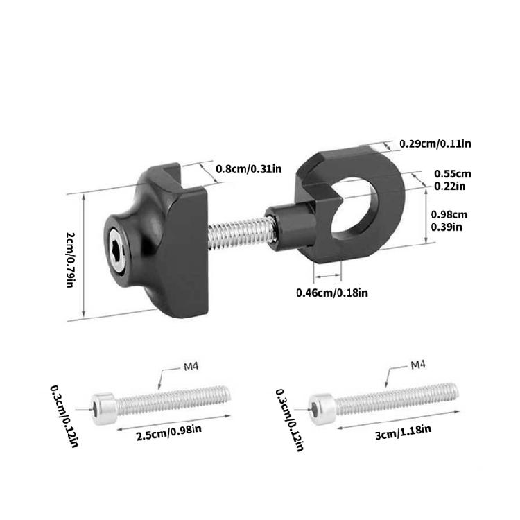 Aluminum Alloy Bicycles Chain Tensioner Bicycles Prevent Chain Falling Adjust Tool Bike Chain Adjuster Stabilizer